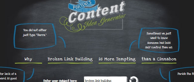 content idea generator